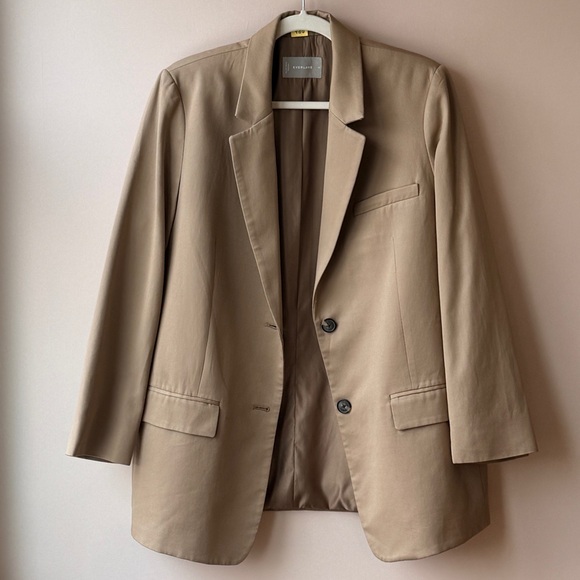 Everlane Khaki Blazer, size 12 like new - Picture 6 of 8